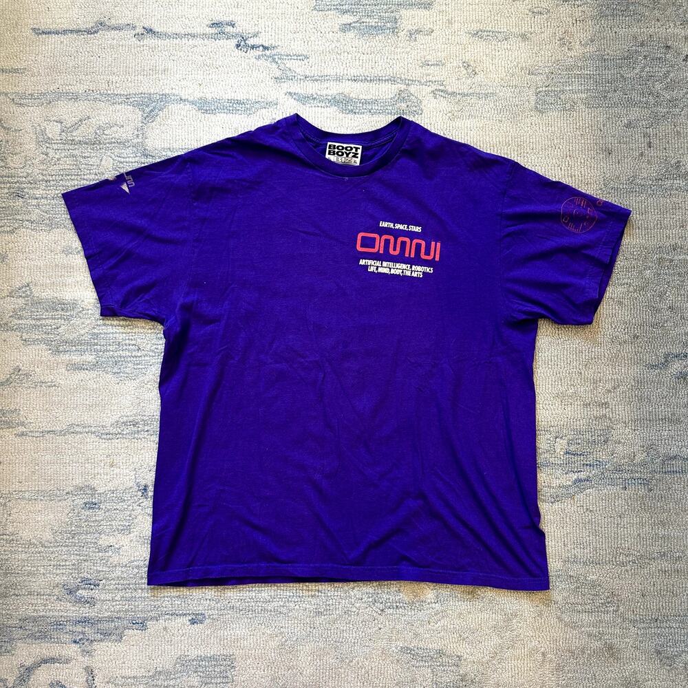 Boot Boyz Biz "Omni" T-Shirt Sz XL Science-Fiction Magazine